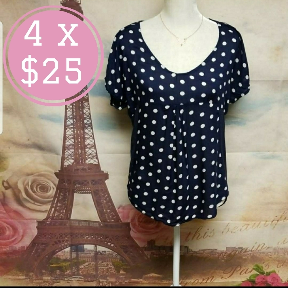 Anthropologie Porridge polka dot high low top